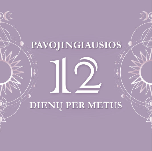 Pavojingiausios 12 dienų per metus 🤯