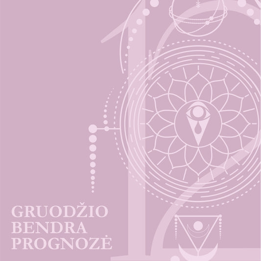 Gruodžio bendra prognozė