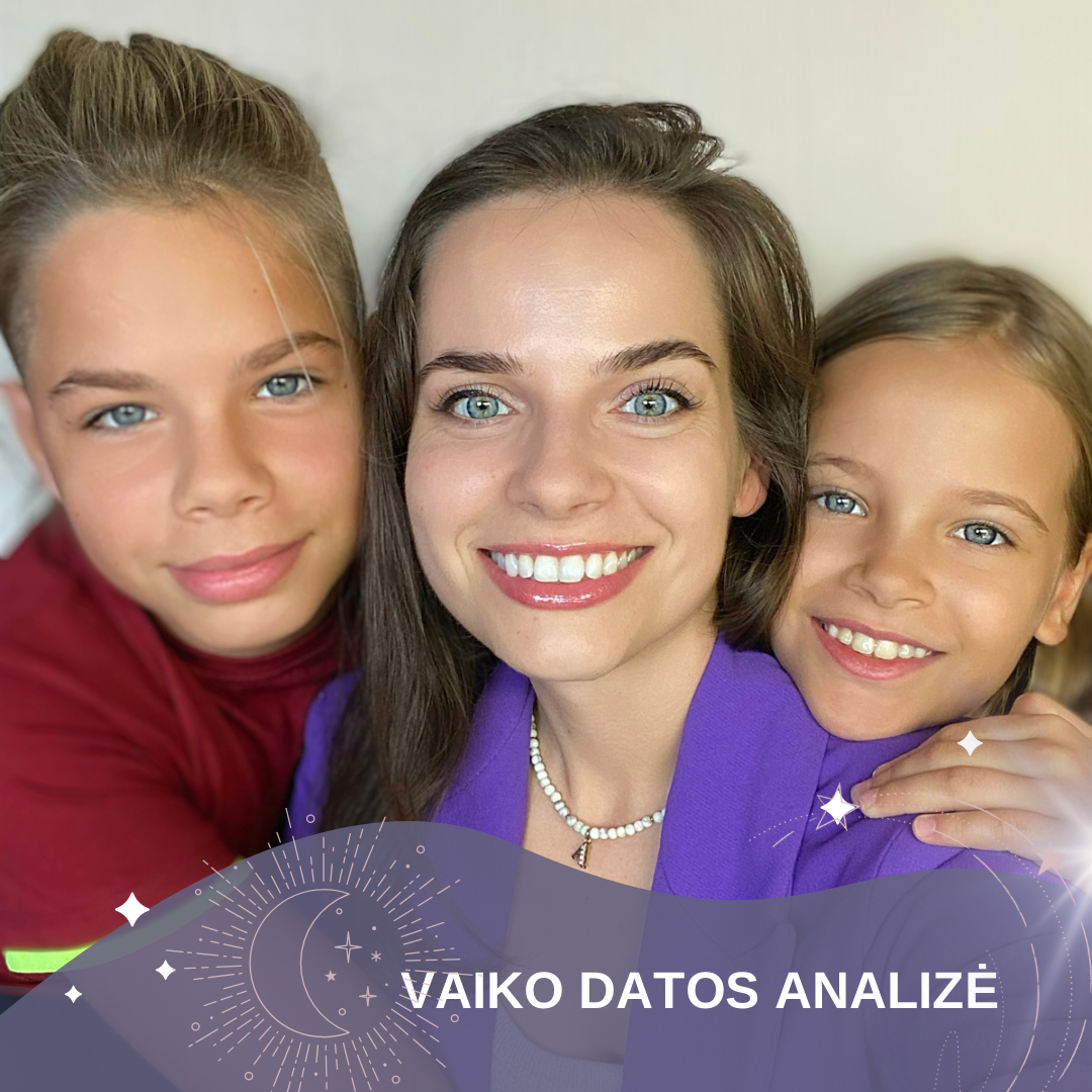 Vaiko datos analizė